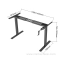 Hand Crank Standing Desk Adjustable Height Sit To Stand Desk adjustable electric desk frame